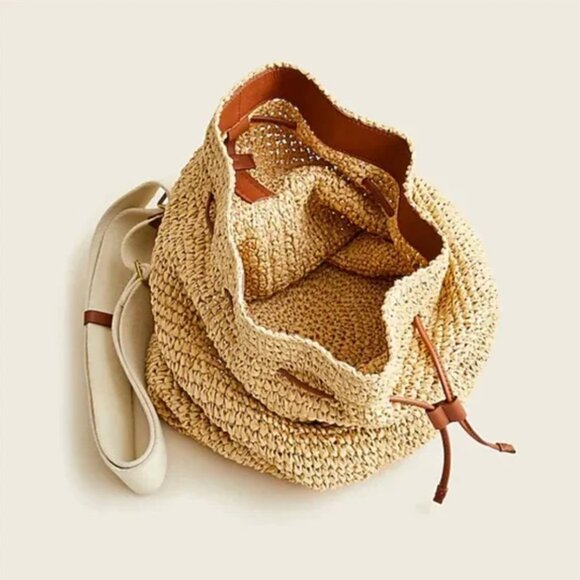 J.Crew Large woven sling bag - Picture 6 of 12